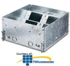 Hubbell 8-Gang Deep, Concrete, Recessed Stamped Steel.. -- HBLCFB501BASE - Image