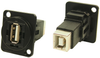 Usb Adapter, 2.0 Type A Rcpt-B Rcpt Rohs Compliant Cliff Electronic Components - 83AH4207 - Newark, An Avnet Company