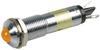 Panel Indicator, 9.5Mm, Orange, 6Vdc; Led Color Dialight - 96Y6423 - Newark, An Avnet Company