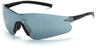 Blade silver mirror lens, black temple -- 3023 - Image