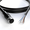 12mm, 5-pin, 5 wire, 25ft cable assembly - Image