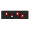 Fiber Optic Connector Adapters - FAPH0424RDMPO-ND - DigiKey