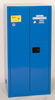 Eagle 60 gal Blue Hazardous Material Storage Cabinet - 31 1/4 in Width - 65 in Height - Floor Standing - 048441-33412 - 048441-33412 - R. S. Hughes Company, Inc.