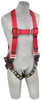 Protecta PRO Red Medium/Large Vest-Style Body Harness - Polyester Webbing - 840779-01036 - 840779-01036 - R. S. Hughes Company, Inc.