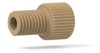 LiteTouch® Short 1/8 Nut PEEK Natural Green - Single - LT-215G - IDEX Health & Science