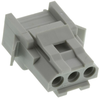 Receptacle Housing, 3Pos, Nylon, Grey; Product Range Itt Cannon - 68W4503 - Newark, An Avnet Company