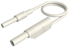 Test Lead, 4Mm Plug To Skt, White, 1M Rohs Compliant Hirschmann Test And Measurement - 57AK6946 - Newark, An Avnet Company