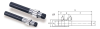 KHK SSGS1.5-10, Module 1.5, 10 Tooth, Ground Spur Pinion Shafts -- ssgs1-5-10 - Image