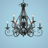 Mid. Chandeliers-Candle - 725606 - Capital Lighting, Inc.