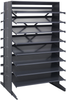 Dbl Sided Sloped Rack, 16Shelves, Steel; Shelving Unit Type Quantum Storage - 42AC5645 - Newark, An Avnet Company