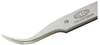Tweezer - Curved - fine serrated points (Length: 4.5; CTM: .0066 x .0039; Material: carbon steel) - EXCELTA 7B - R. S. Hughes Company, Inc.