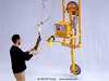 Two Pad Electric Powered Vacuum Lifter with Powered Tilt - ET100M2-86V - ANVER Corporation