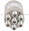 SP6T NO DC to 10 GHz Electro-Mechanical Relay Switch, Indicators, TTL, Diodes, 50W, 12V, N -- FMSW6188 - Image