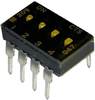 Dip Switch, 0.1A, 50Vdc, 4Pos, Tht Rohs Compliant Cts - 60AJ4806 - Newark, An Avnet Company
