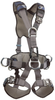 DBI-SALA ExoFit NEX Grey Medium Vest-Style Shoulder, Back, Leg Padding Body Harness - Polyester Webbing - 840779-01325 - 840779-01325 - R. S. Hughes Company, Inc.
