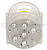 SP4T Latching DC to 22 GHz Terminated Electro-Mechanical Relay Switch, Self Cut Off, Diodes, 20W, 12V, SMA - FMSW6305 - Fairview Microwave Inc.