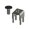 METRIC SCREW TERMINAL (BLACK) - 7768-3 - Keystone Electronics Corp.