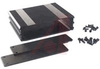ALUM ENCLOSURE, 2 PLATES, 8 SCREWS, BLACK ANODIZED, 1.18 H X 4.27 W X 3.15 D. - 70020243 - Allied Electronics, Inc.