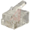 MODULAR PLUGS,PKG. OF 10,4 CONDUCTOR - 70159844 - Allied Electronics, Inc.