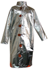 Chicago Protective Apparel Large Aluminized Carbon Fleece Welding & Heat-Resistant Coat - 50 in Length - 603-ACF LG -- 603-ACF LG - Image