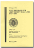 State Programs for Light Density Rail Lines, 1976-1995, Single User PDF Download - LDRL-1-UL - AASHTO Publications