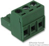Terminal Block Pluggable, 3 Position, 24-12Awg; Pitch Spacing Multicomp Pro - 14N5709 - Newark, An Avnet Company