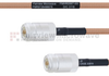 N Female to N Female MIL-DTL-17 Cable M17/128-RG400 Coax in 30 Inch - FMHR0067-30 - Fairview Microwave Inc.