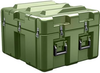 Pelican AL2624-1205 Single Lid Cube Shipping Case with Foam - Olive Drab -- PEL-AL2624-1205RPF137 - Image