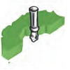 Mini Tubular Terminal, Blunt Tip - 1238 - Keystone Electronics Corp.