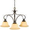 Light Kitchen Chandelier - F2285/3BRB - Murray Feiss Lighting