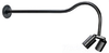 Outdoor Wall Light -- S412X3-BLK