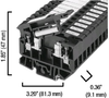 4 square mm Fuse Terminal Block - 1492-H5 - Allen-Bradley / Rockwell Automation