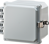 Polycarbonate  Electrical Enclosure 6X6X4 - H6064HLL - Integra Enclosures, Inc.
