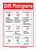 Brady B-514 Polyester Rectangle White Chemical, Biohazard, Hazardous & Flammable Material Sign - 10 in Width x 14 in Height - TEXT: - 133170 - 754473-89834 - R. S. Hughes Company, Inc.
