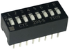 Dip Switch, 0.1A, 50Vdc, 8Pos, Tht Rohs Compliant Cts - 60AJ4805 - Newark, An Avnet Company