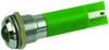 Panel Mount Indicator, Led, 12Mm, Green, 2.2V; Led Color Apem - 15R9851 - Newark, An Avnet Company