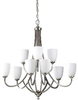 Mid. Chandeliers-Glass Up - 370873 - Capital Lighting, Inc.