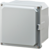 Polycarbonate Electrical Enclosure 6X6X4 -- H6064S - Image