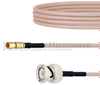 BNC Male to SSMC Plug Cable RG316 Coax in 6 Inch - FMCA1472-6 - Fairview Microwave Inc.