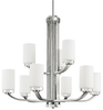42119CH Mid. Chandeliers-Glass Up - 429644 - Capital Lighting, Inc.