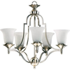 615-5-65 Mid. Chandeliers-Glass Up - 792635 - Capital Lighting, Inc.