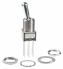 Bushing Mount Miniature Toggle - M2022B2B1W06 - NKK Switches