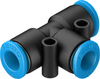 Push-in T-connector - QSMT-6-100 - Festo Corporation