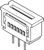 Ffc/fpc Connector, Receptacle, 8Pos 1Row; Pitch Spacing Molex - 58J8676 - Newark, An Avnet Company