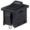 Switches - Rocker Switches - 1376186-R1966ABLKBLKESGRN - Win Source Electronics