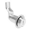 VISE ACTION® Compression Latch, Large Size, Slotted Recess, Aluminum Alloy, Powder Coated, Clear, 46 mm  Grip - E3-129-1306 - Southco
