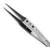 Excelta Four Star Utility Tweezers M-179A-RT - Copolymer Straight Fine Point Tip - 0.2 in Tip Width - 3 1/8 in Length - EXCELTA M-179A-RT - R. S. Hughes Company, Inc.