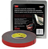 3M 06383 Black Attachment Automotive Tape - 7/8 in Width x 20 yd Length - 45 mil Thick - 051131-06383 - R. S. Hughes Company, Inc.