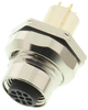 Sensor Connector, M12, Rcpt, 5Pos, Pcb; Product Range Turck - 61M2459 - Newark, An Avnet Company
