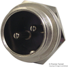Industrial Circular, Rcpt, 2Pos, Panel; Product Range Cliff Electronic Components - 58T1764 - Newark, An Avnet Company